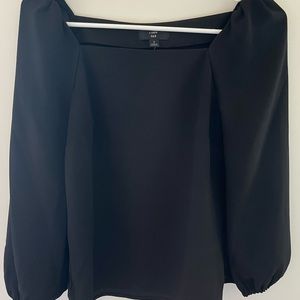 Black J Crew blouse